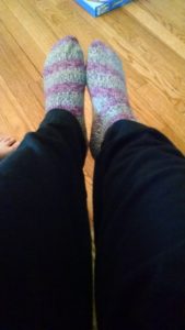 pinkandgreysocks